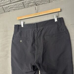 Under Armour Mens Size 32x30 Black UA Match Play Loose Golf Pants Stretch